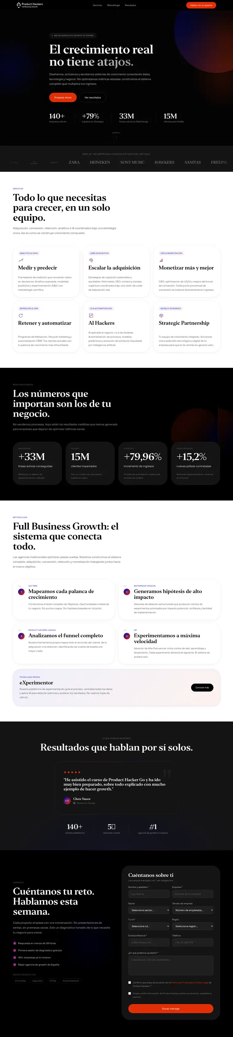 Hecho para Product Hackers
