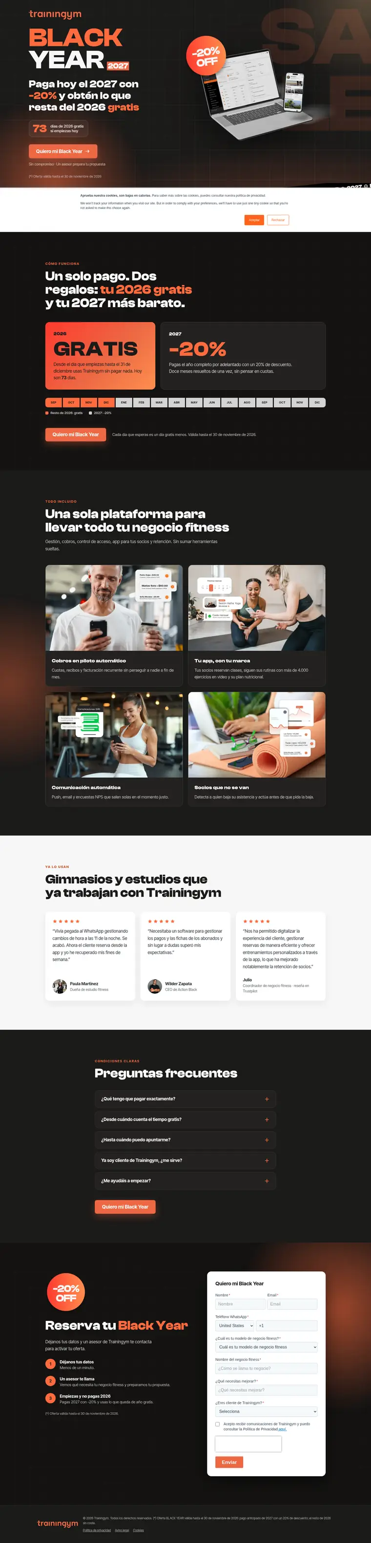 Hecho para Trainingym